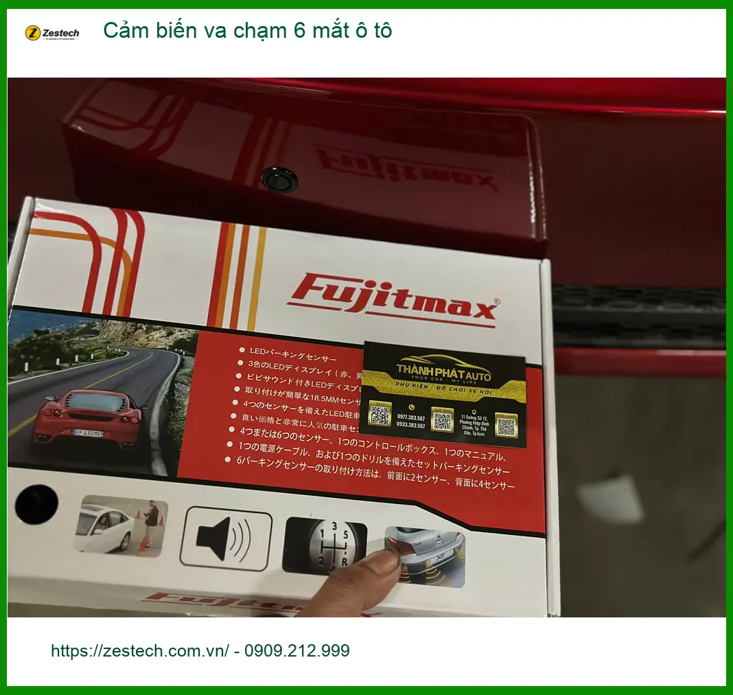 Anh Phi lắp cảm biến va chạm 6 mắt ô tô cho Hyundai Creta Quận 2 ảnh thực tế 2
