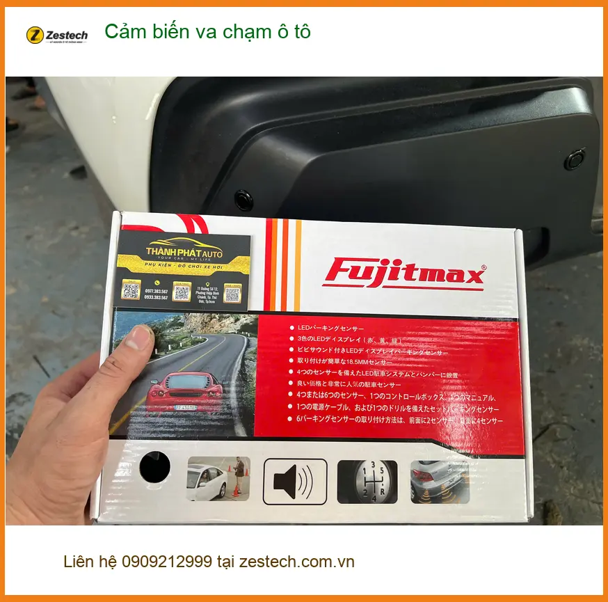Anh Quang lắp cảm biến va chạm ô tô cho Mazda CX-5 tại Quận 3 ảnh thực tế 2