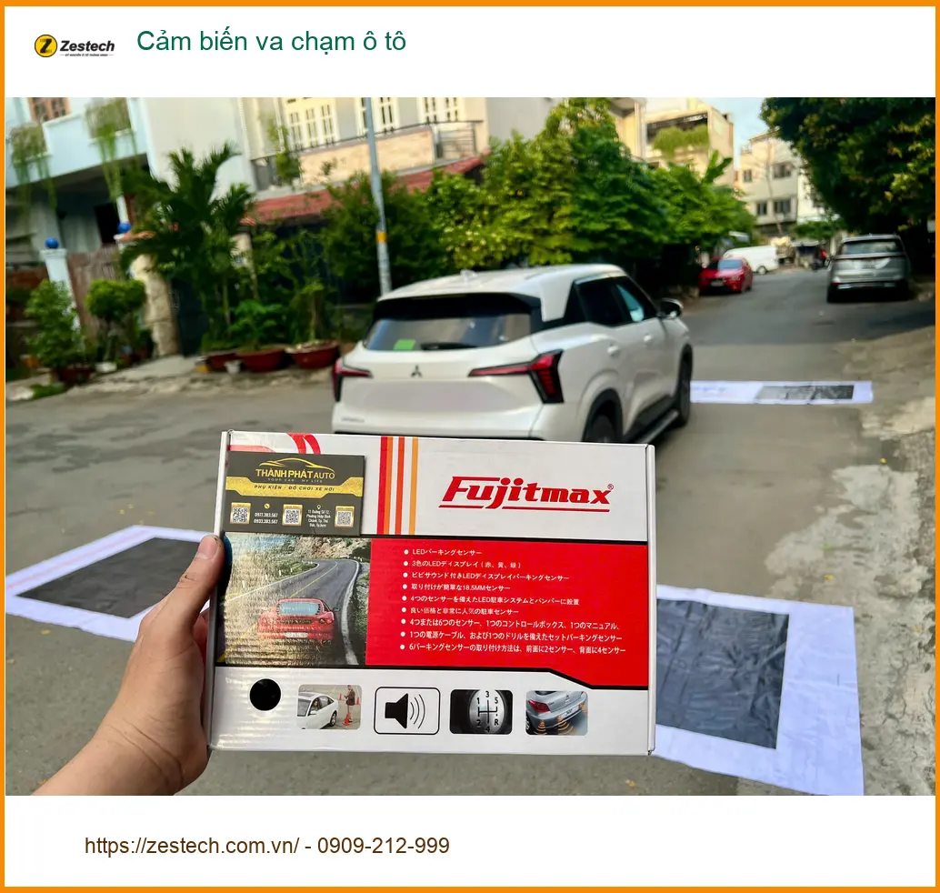 Anh Quang lắp cảm biến va chạm ô tô cho Mazda CX-5 tại Quận 3 ảnh thực tế 4