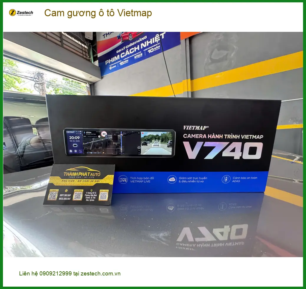 Chị Thư lắp cam gương ô tô Vietmap cho Honda HR-V tại Quận Thủ Đức để an tâm lái xe hơn ảnh thực tế 2