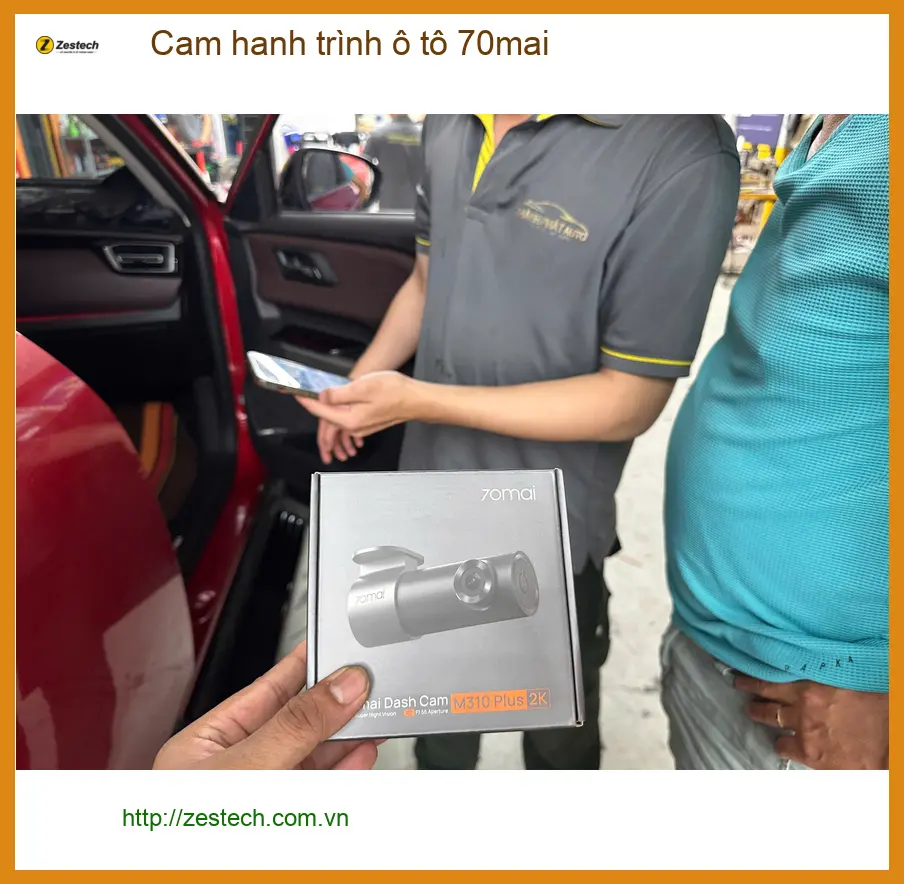 Anh Quang Minh lắp Camera hành trình 70mai cho Hyundai Creta ở Quận 2 ảnh thực tế 2