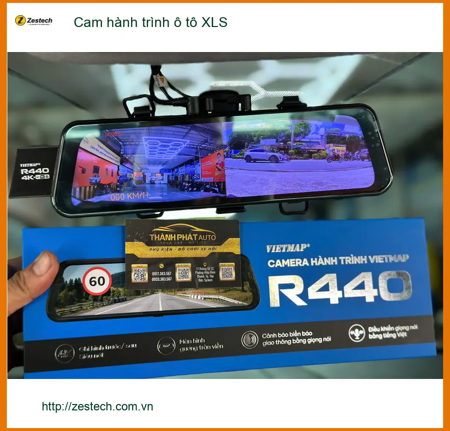 Anh Tiến lắp cam hành trình ô tô XLS cho Mazda 3 tại Quận 2 ảnh thực tế 2