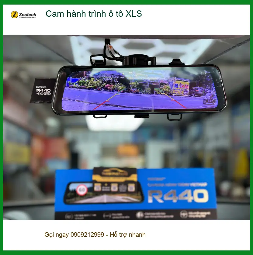 Anh Long lắp Cam hành trình ô tô XLS cho Honda CRV tại Thủ Đức để ghi lại hành trình rõ nét ảnh thực tế 2