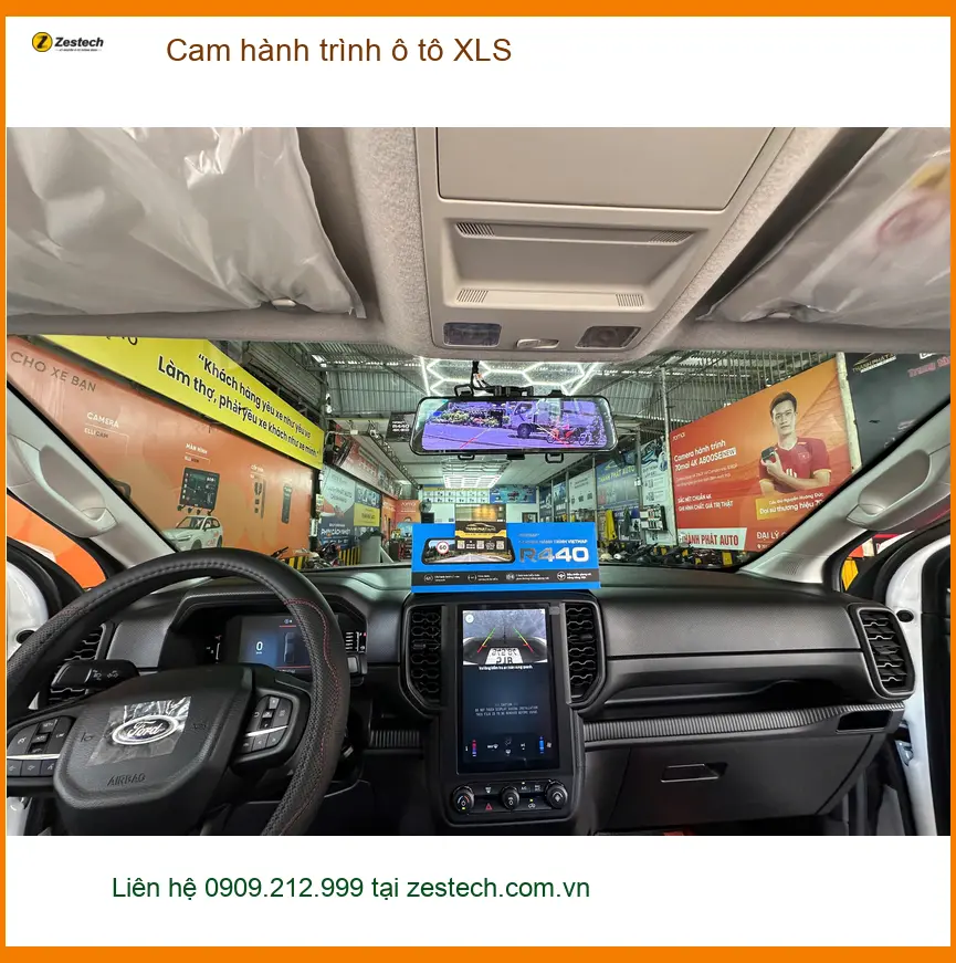 Anh Cường lắp Cam hành trình ô tô XLS cho Toyota Vios tại Hóc Môn để ghi lại mọi khoảnh khắc trên đường ảnh thực tế 3