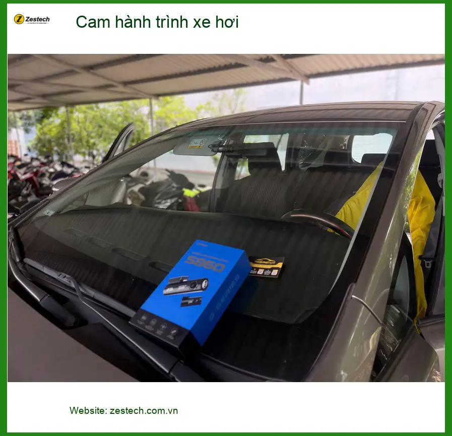 Anh Bảo lắp Cam hành trình cho Honda CRV tại Quận 5 ghi lại hành trình an toàn ảnh thực tế 3