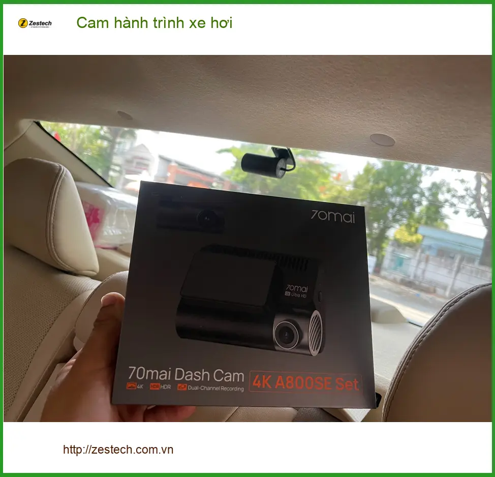 Chú Lâm lắp cam hành trình xe hơi Toyota Cross tại Cửa hàng uy tín Quận Tân Bình ảnh thực tế 4