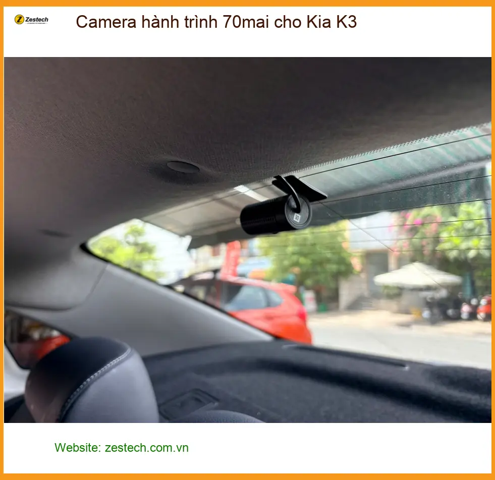 Anh Tấn lắp Camera hành trình 70mai cho Kia K3 tại Quận 6 ghi lại mọi hành trình ảnh thực tế 4