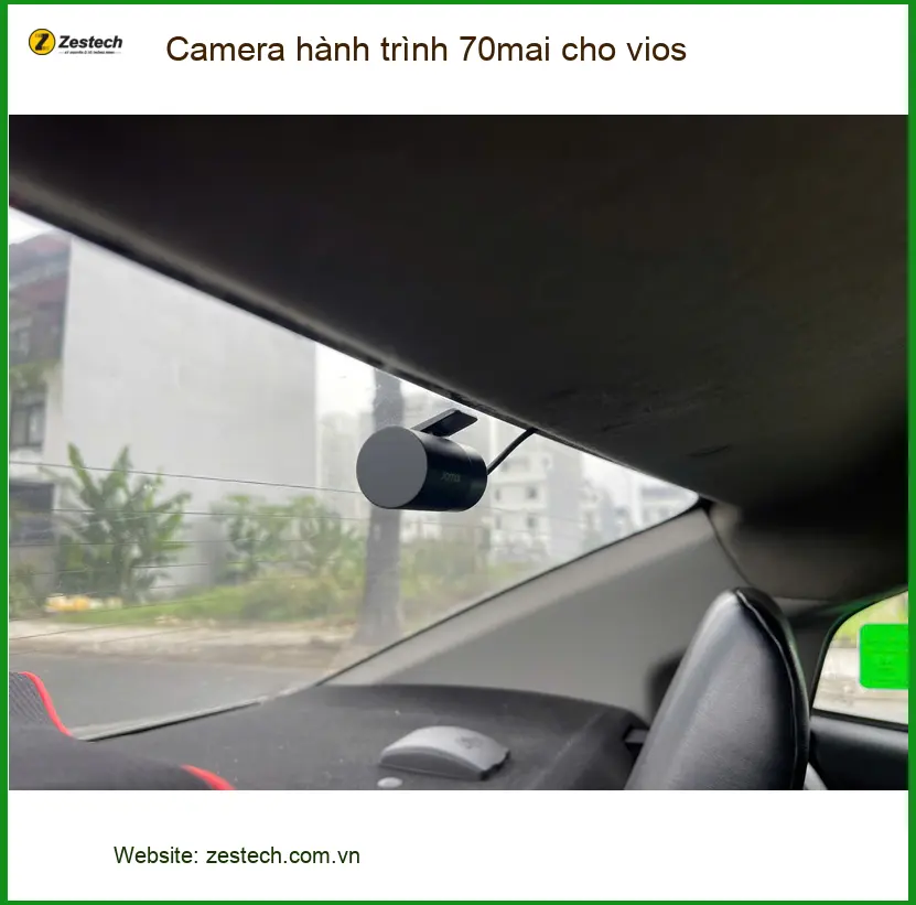 Anh Tấn lắp Camera hành trình 70mai cho Vios ở Quận 12 an tâm di chuyển ảnh thực tế 5