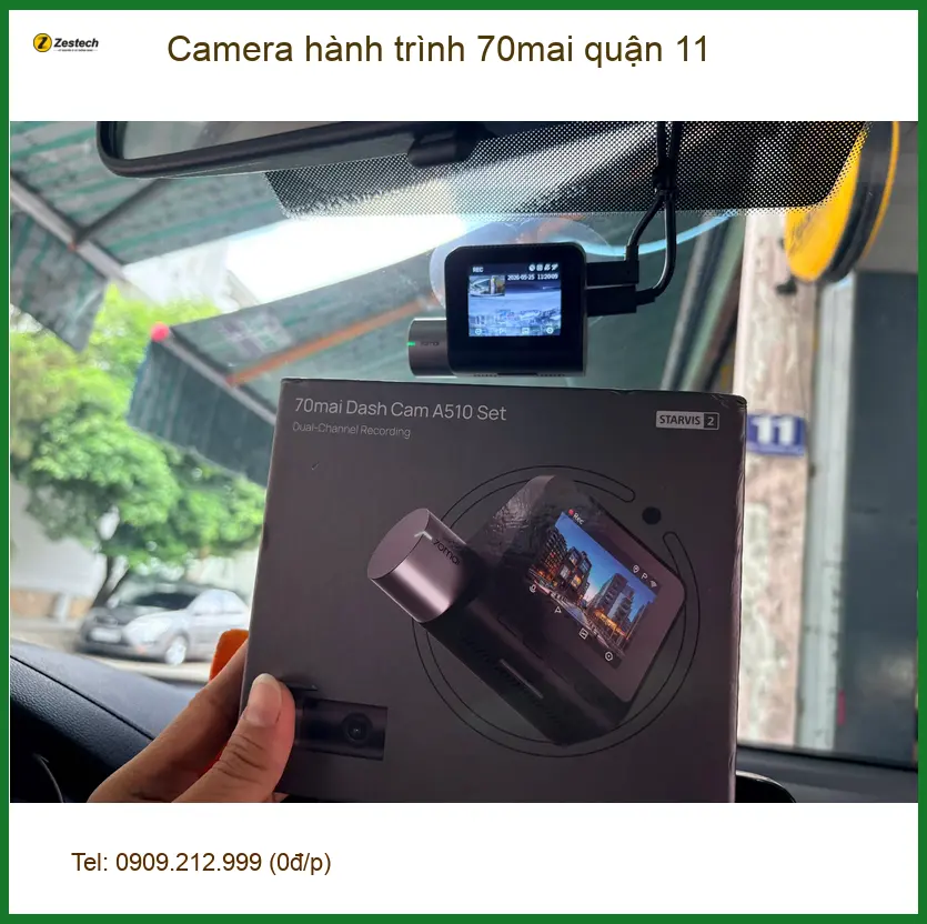 Nơi Gắn Camera Hành Trình Ô Tô hành trình 70mai quận 11 - Giá Tốt TPHCM