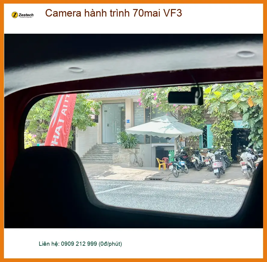 Chị Hương lắp Camera hành trình 70mai VF3 tại Quận 4 cho VinFast an tâm ảnh thực tế 2