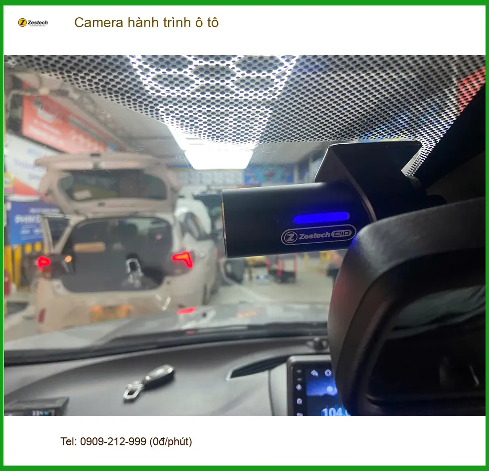 Anh Bình lắp Camera hành trình ô tô Ford Ranger tại Quận 8 an tâm lái xe
