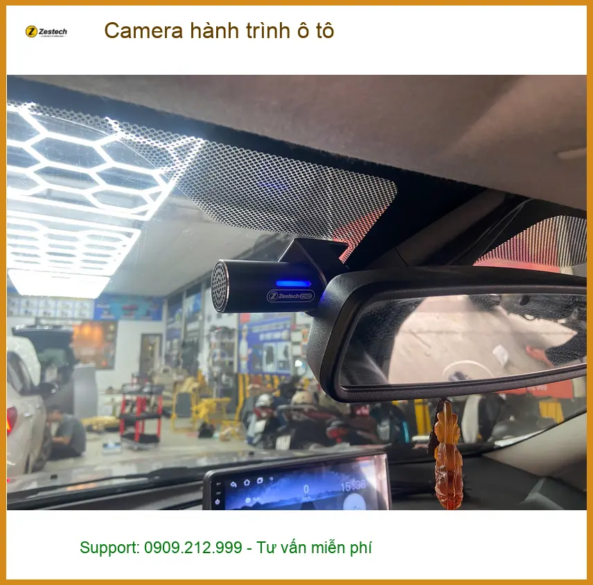Anh Bình lắp Camera hành trình ô tô Ford Ranger tại Quận 8 an tâm lái xe ảnh thực tế 2