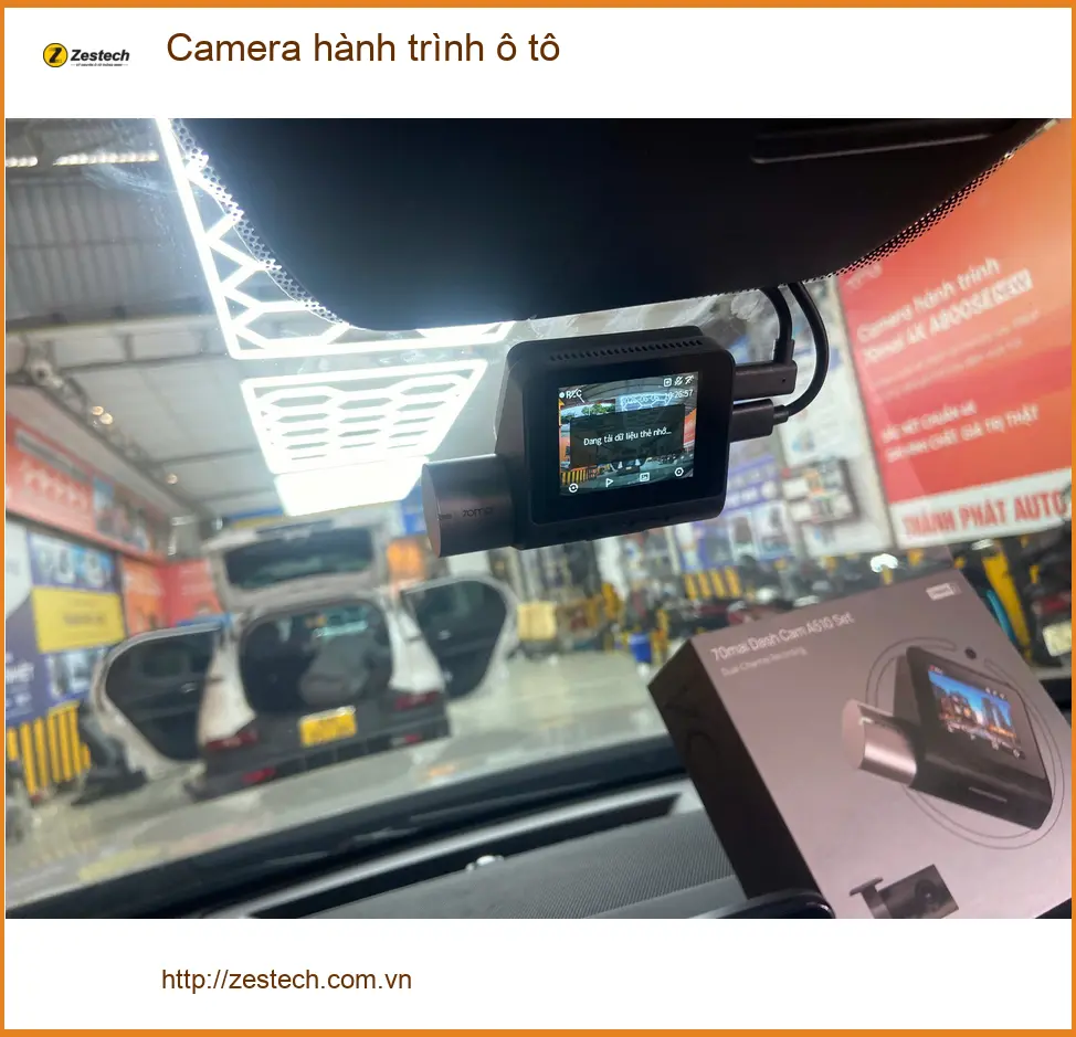 Chú Minh lắp Camera hành trình ô tô VinFast Lux A2.0 tại Hóc Môn để giám sát xe tốt hơn ảnh thực tế 4