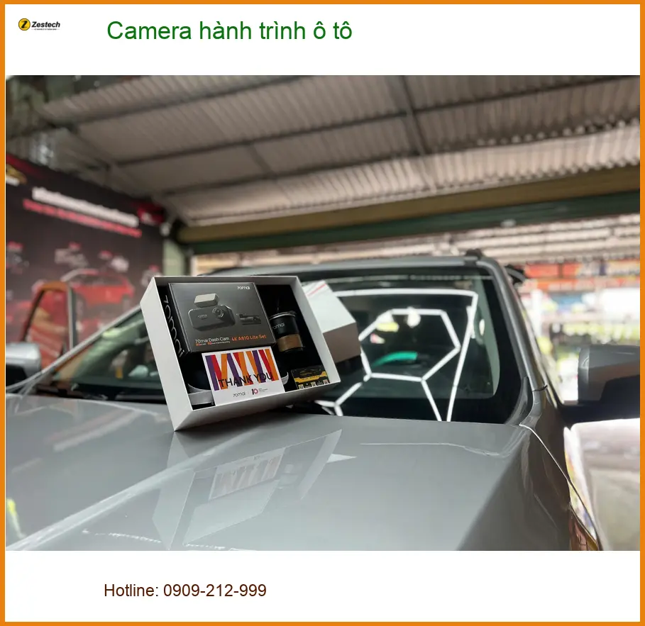 Anh Trung lắp Camera hành trình ô tô cho Toyota Camry tại Quận 12 ảnh thực tế 3