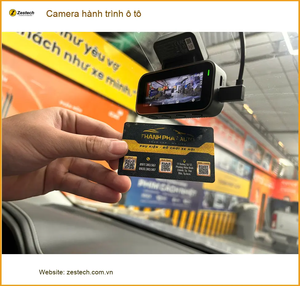 Anh Khang lắp Camera hành trình ô tô Hyundai Creta tại Quận Tân Phú
