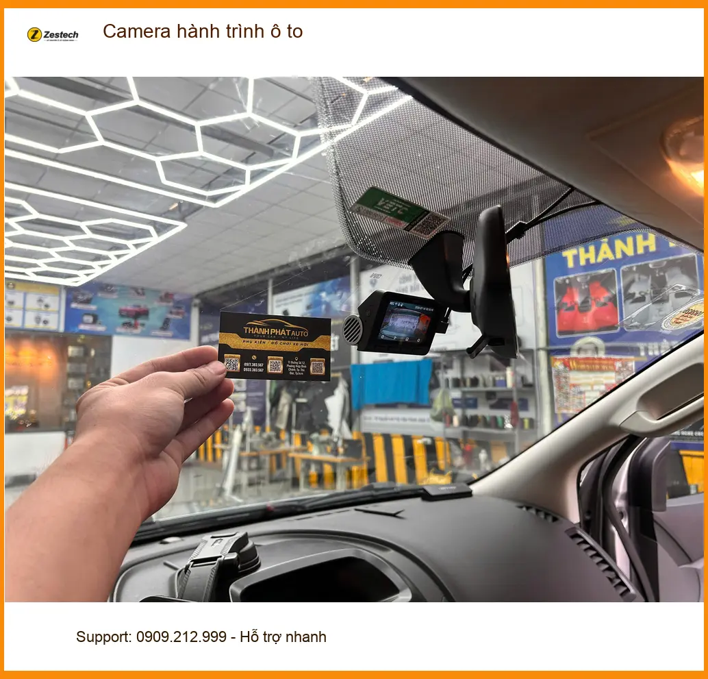 Anh Khải lắp Camera hành trình ô tô cho Mazda CX-5 tại Quận Phú Nhuận ảnh thực tế 2