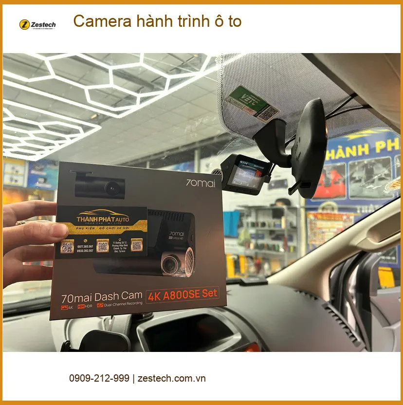 Anh Khải lắp Camera hành trình ô tô cho Mazda CX-5 tại Quận Phú Nhuận ảnh thực tế 4