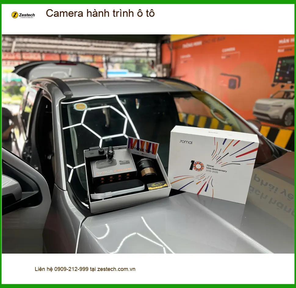 Anh Minh lắp Camera hành trình Kia K3 tại Quận 5 cho xe đi phố an toàn. ảnh thực tế 4
