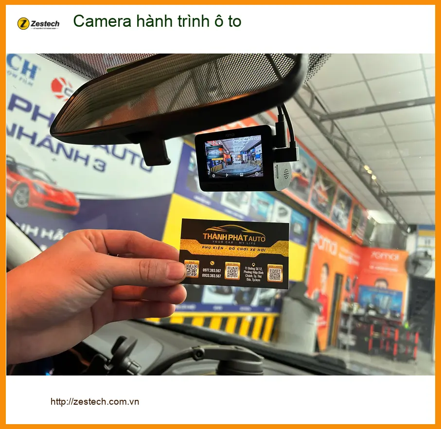 Anh Trọng lắp Camera hành trình ô tô cho Honda HR-V tại Quận 8 để ghi lại hành trình rõ nét