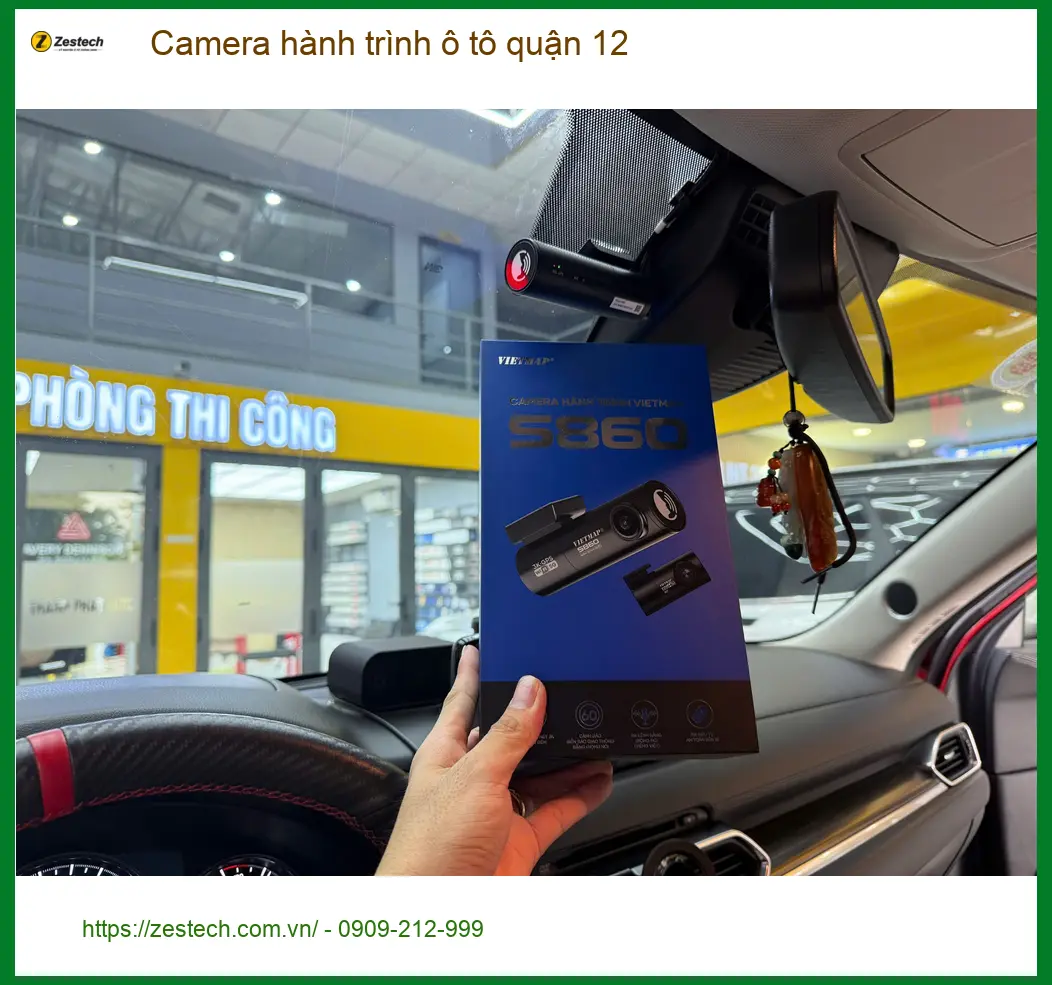 Trung Tâm Lắp Đặt Camera Hành Trình Ô Tô quận 12 - Gắn Nhanh Trong Ngày ảnh thực tế 3