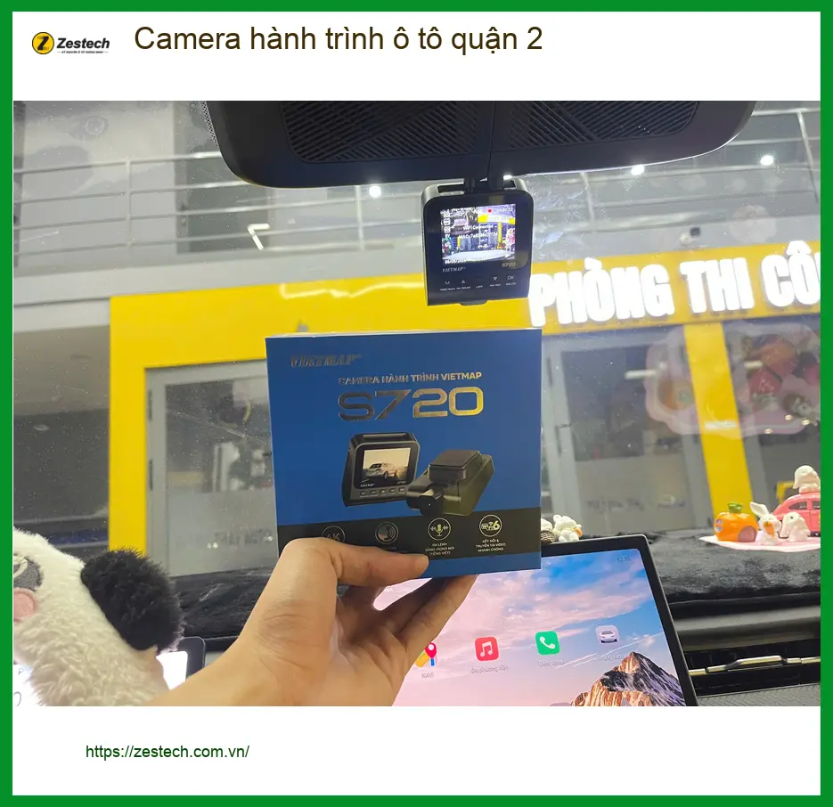 Địa Chỉ Lắp Đặt Camera Hành Trình Ô Tô tại Quận 2 - Lắp Đặt Uy Tín TPHCM ảnh thực tế 3