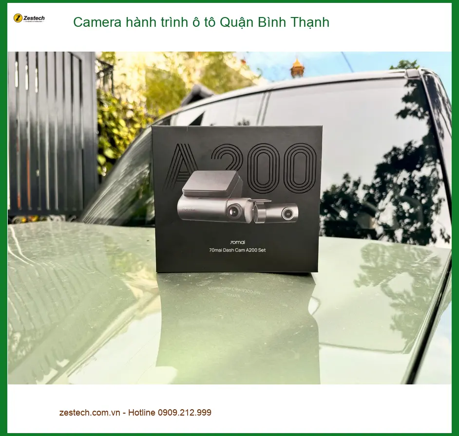 Trung Tâm Lắp Camera Hành Trình Ô Tô Quận Bình Thạnh - Gắn Nhanh Trong Ngày ảnh thực tế 2