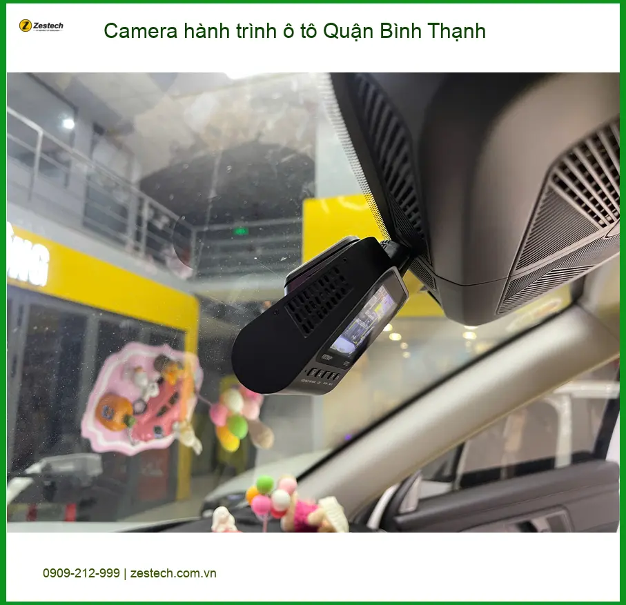 Trung Tâm Lắp Camera Hành Trình Ô Tô Quận Bình Thạnh - Gắn Nhanh Trong Ngày ảnh thực tế 3