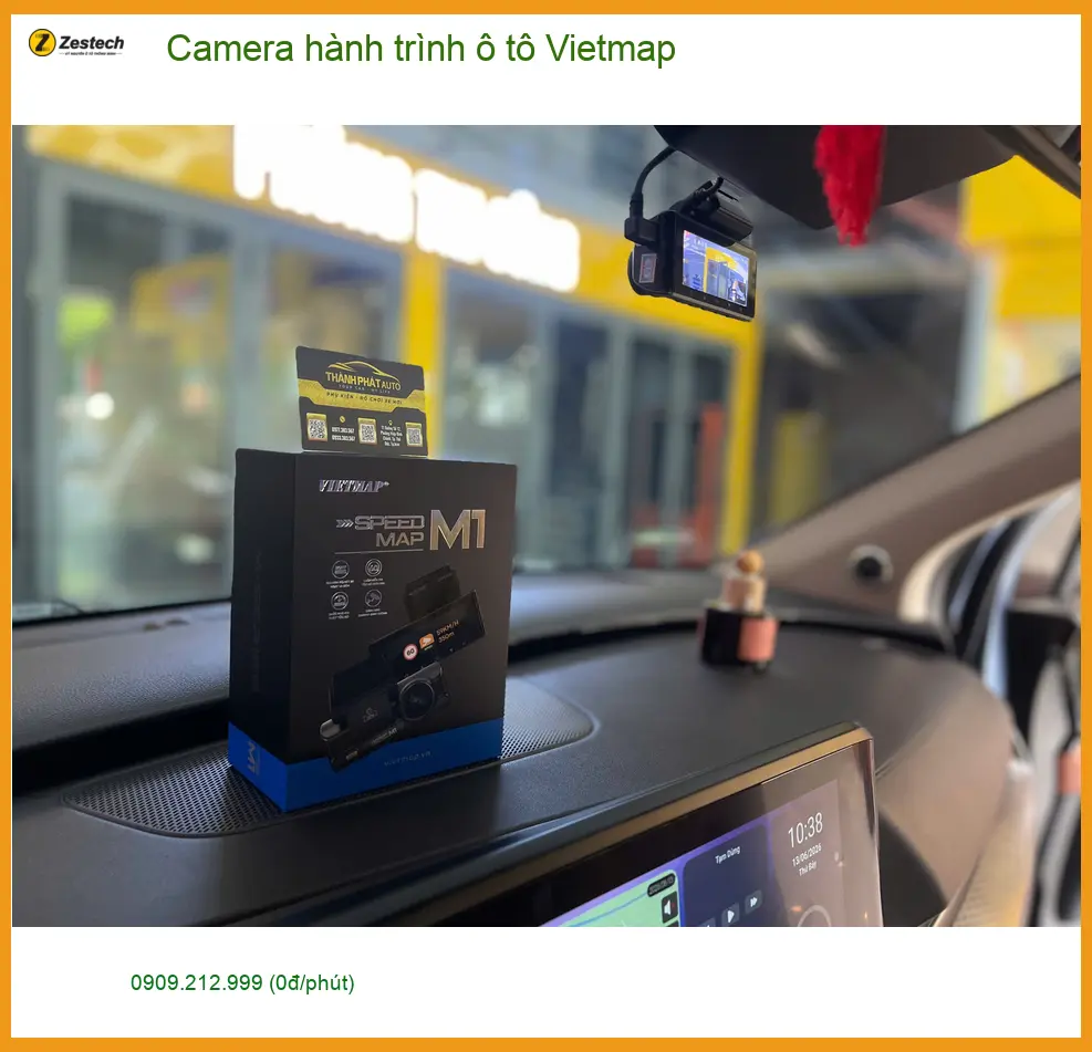 Chị Thảo gắn Camera hành trình Vietmap cho Ford Everest tại Quận 9 ảnh thực tế 3