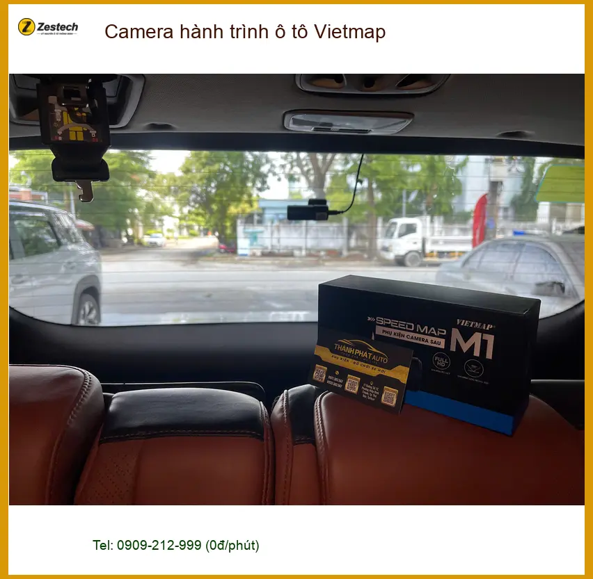 Chị Thảo gắn Camera hành trình Vietmap cho Ford Everest tại Quận 9 ảnh thực tế 5