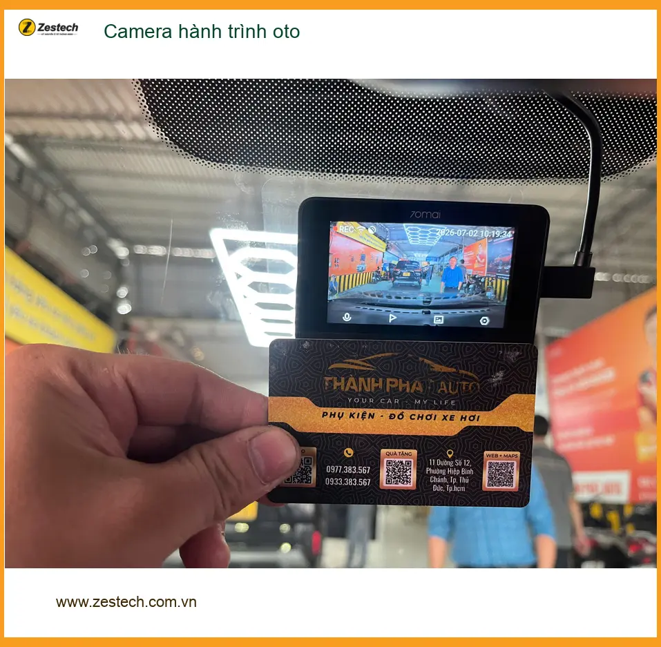Anh Khải lắp camera hành trình cho Hyundai Creta tại Quận 8 để ghi lại hành trình an toàn ảnh thực tế 4
