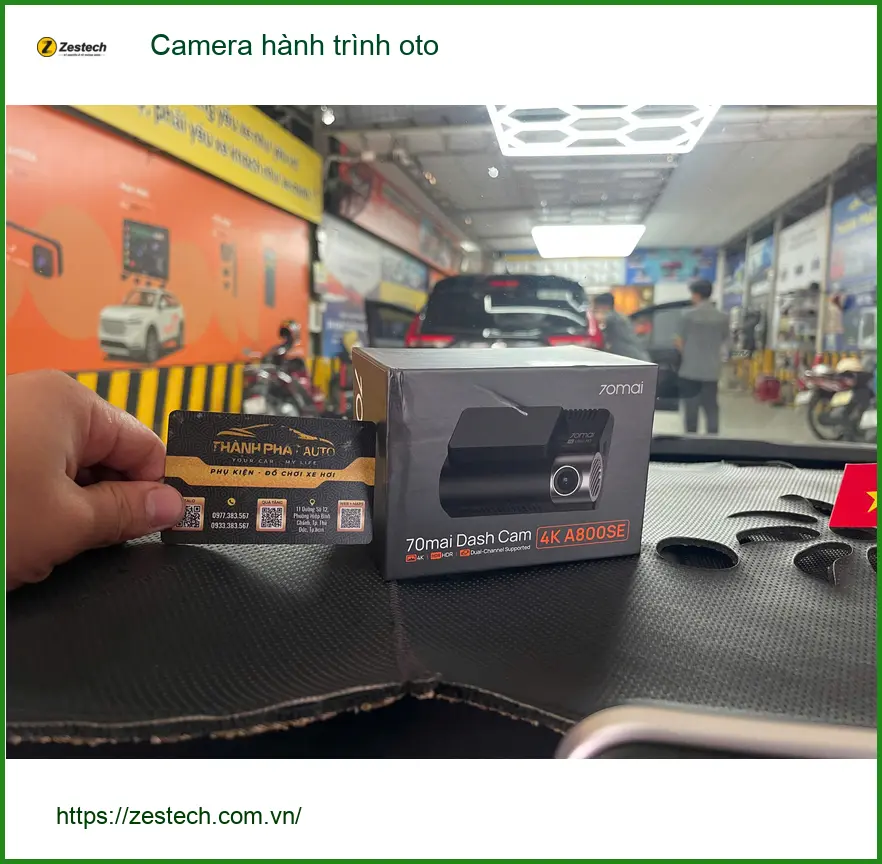 Chị Mai lắp Camera hành trình oto Honda Civic tại Quận 9 để ghi lại hành trình ảnh thực tế 4