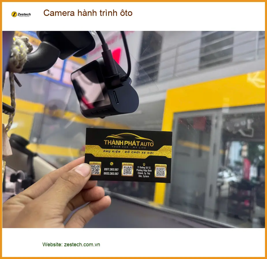 Anh Khôi lắp camera hành trình ôto Hyundai Creta tại Cần Giờ ảnh thực tế 2