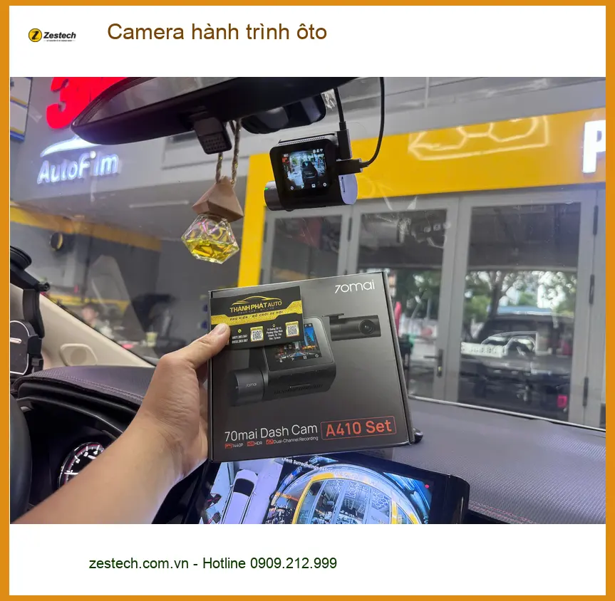 Anh Khôi lắp camera hành trình ôto Hyundai Creta tại Cần Giờ ảnh thực tế 3