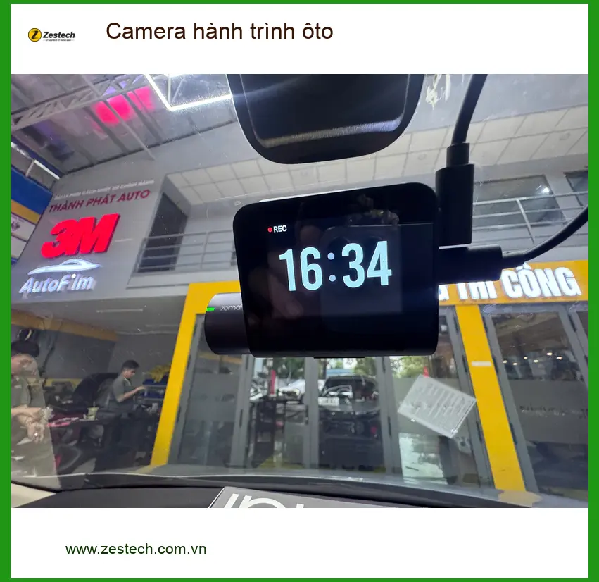 Anh Khôi lắp camera hành trình ôto Hyundai Creta tại Cần Giờ ảnh thực tế 4