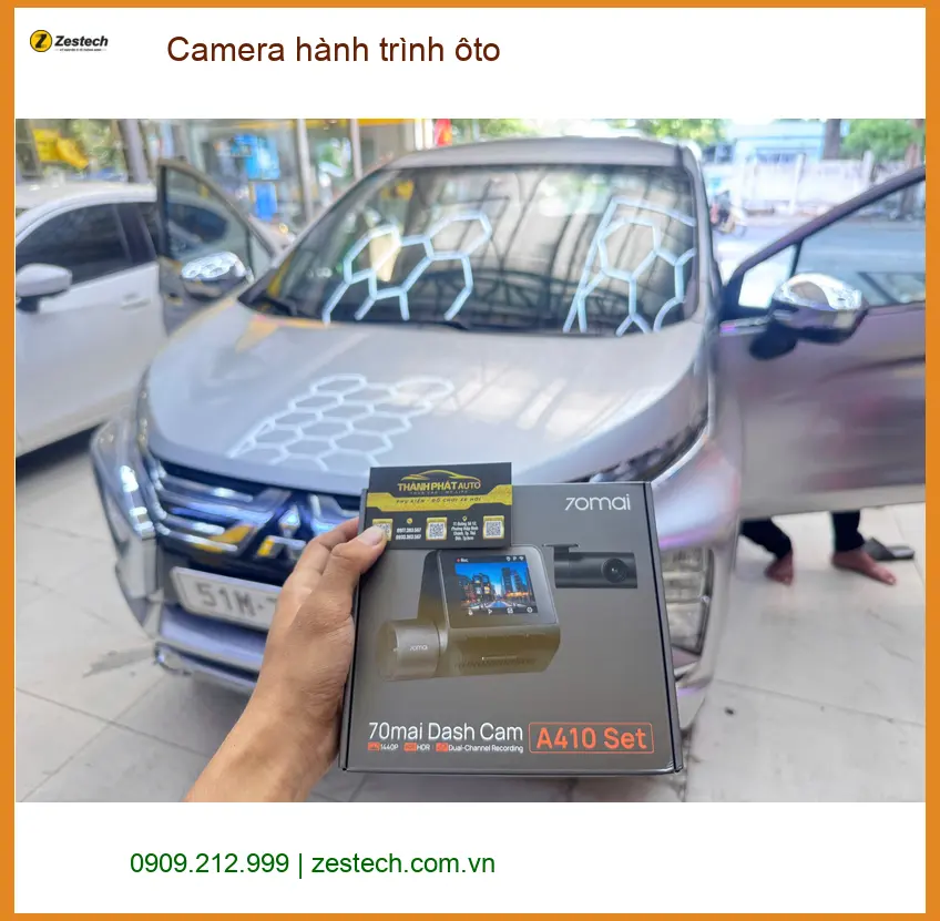 Anh Minh lắp Camera hành trình Hyundai Accent tại Bình Chánh để an toàn