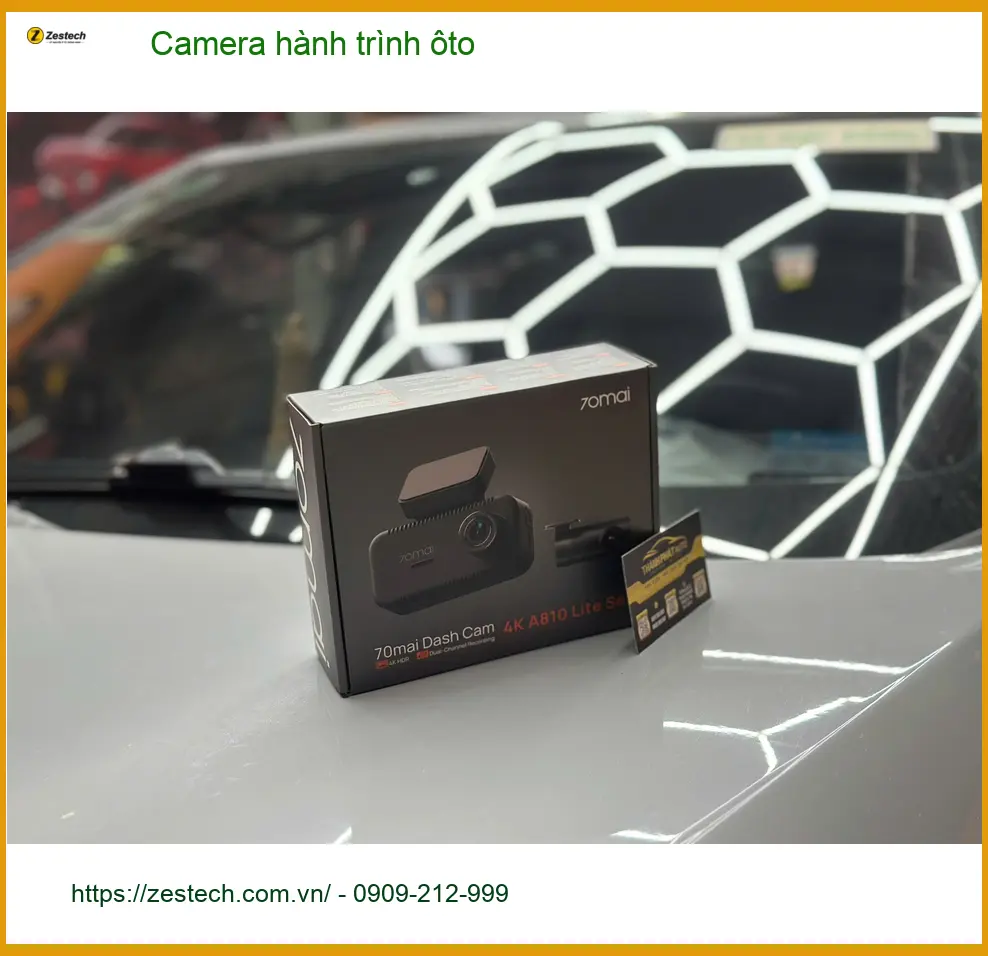 Chú Minh lắp Camera hành trình ôto Hyundai Accent Quận 5 để an tâm va chạm ảnh thực tế 3