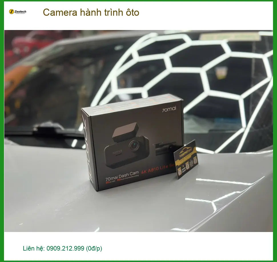 Anh Tấn lắp Camera hành trình ôto Hyundai Accent tại Quận Huyện Bình Chánh để an tâm lái xe ảnh thực tế 3