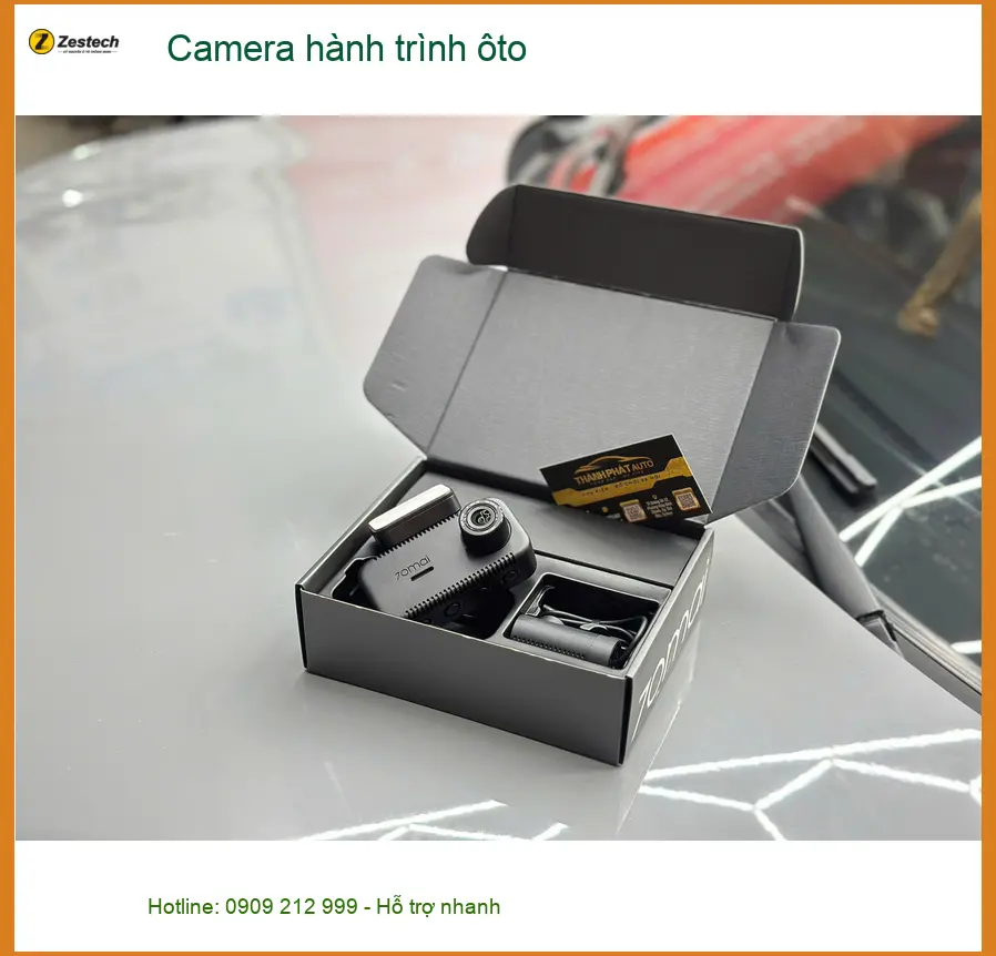 Anh Bảo lắp camera hành trình ô tô Hyundai Santa Fe tại Quận 7 ảnh thực tế 4