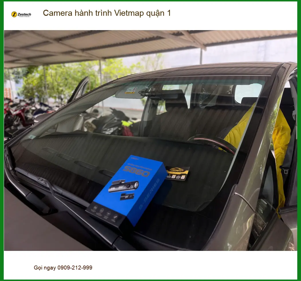 Địa Chỉ Lắp Camera Hành Trình Ô Tô Vietmap quận 1 - Lắp Đặt Uy Tín TPHCM