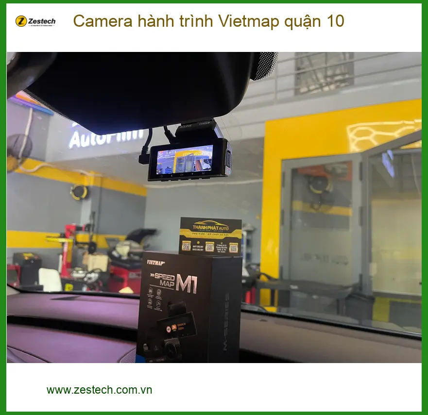 Nơi Gắn Camera Hành Trình Ô Tô hành trình Vietmap quận 10 - Giá Tốt TPHCM ảnh thực tế 3
