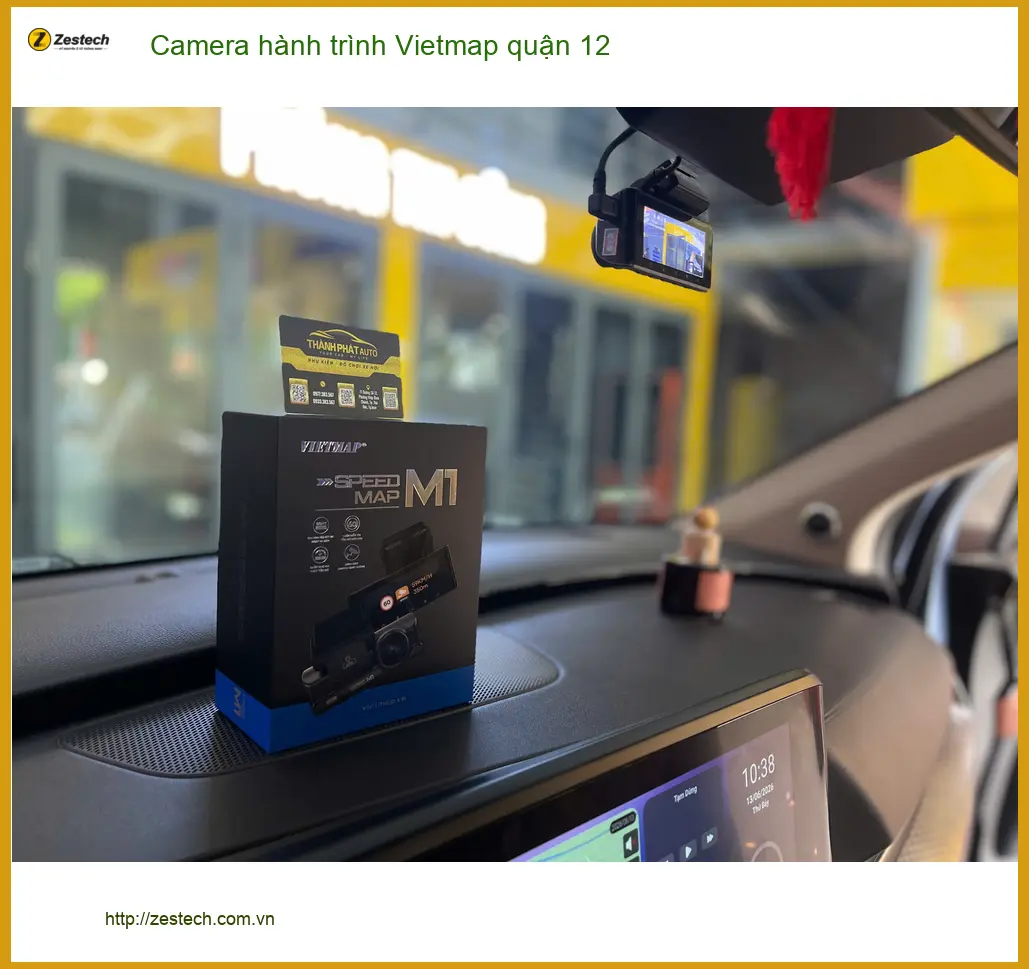 Địa Chỉ Lắp Camera Hành Trình Ô Tô hành trình Vietmap quận 12 - Lắp Đặt Uy Tín TPHCM