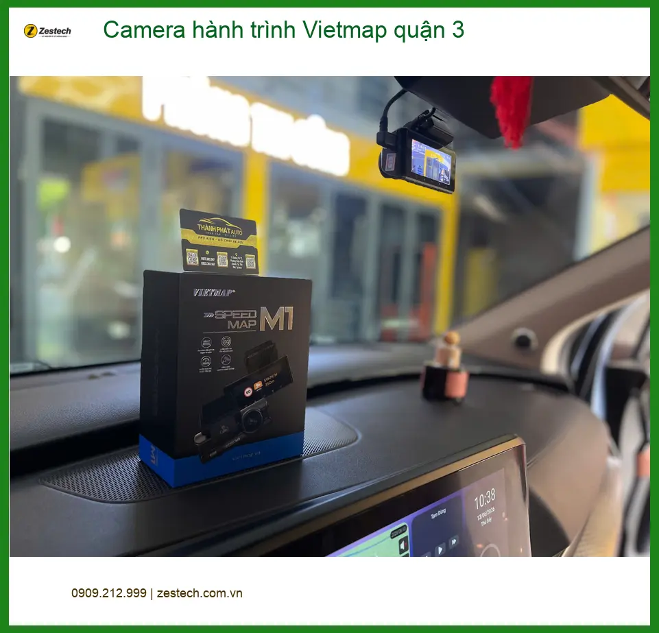 Địa Chỉ Lắp Camera Hành Trình Ô Tô Vietmap tại Quận 3 - Lắp Đặt Giá Tốt ảnh thực tế 2