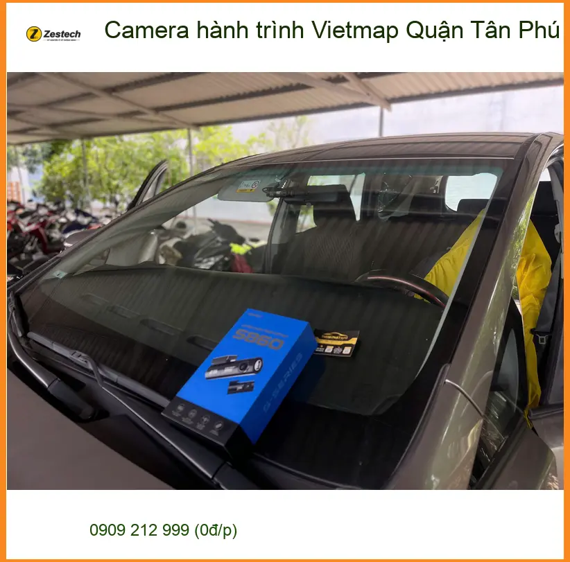 Nơi Lắp Camera Hành Trình Ô Tô hành trình Vietmap Quận Tân Phú - Giá Tốt TPHCM