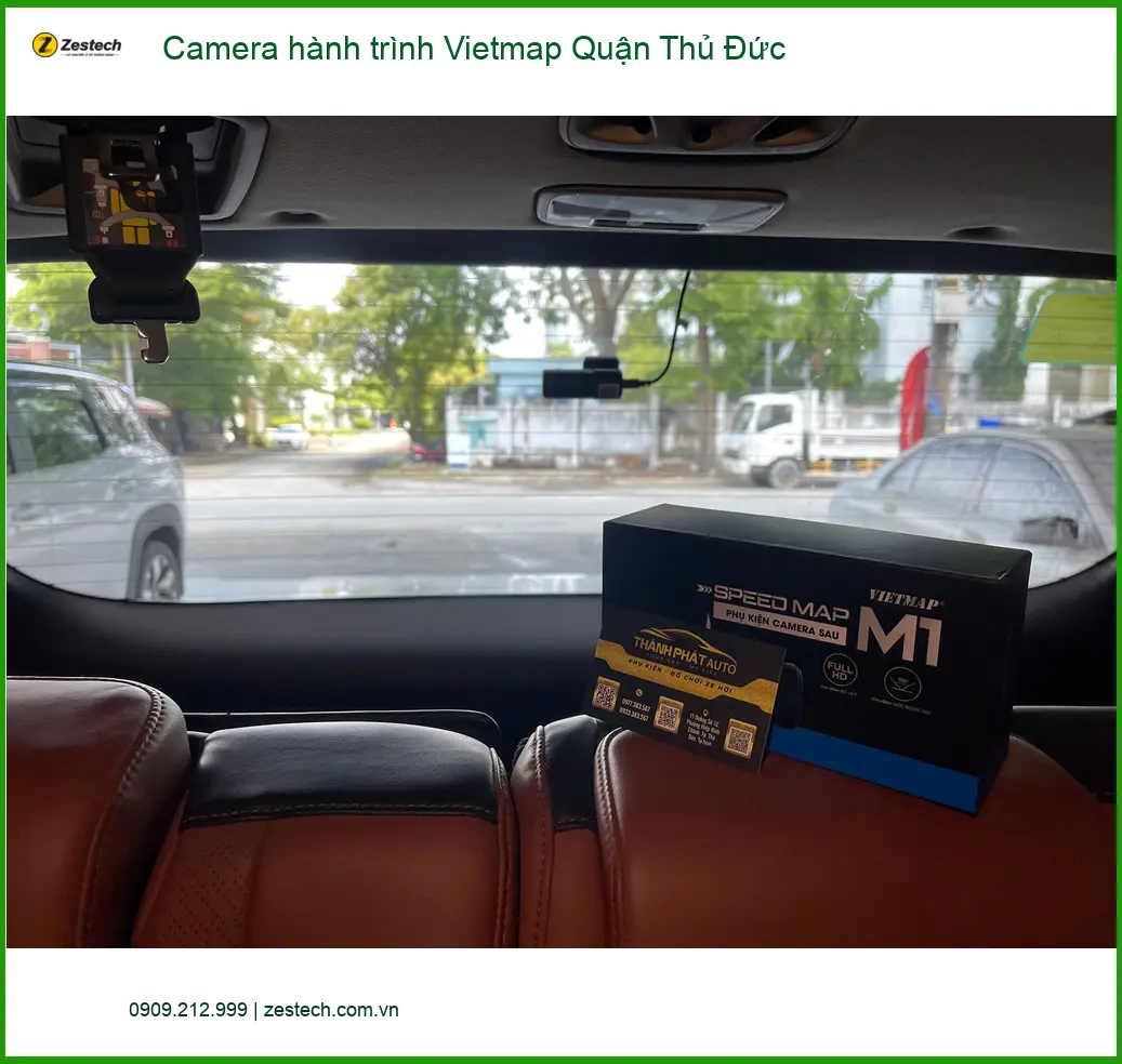 Nơi Lắp Camera Hành Trình Ô Tô Vietmap Tại Quận Thủ Đức - Giá Tốt TPHCM ảnh thực tế 3
