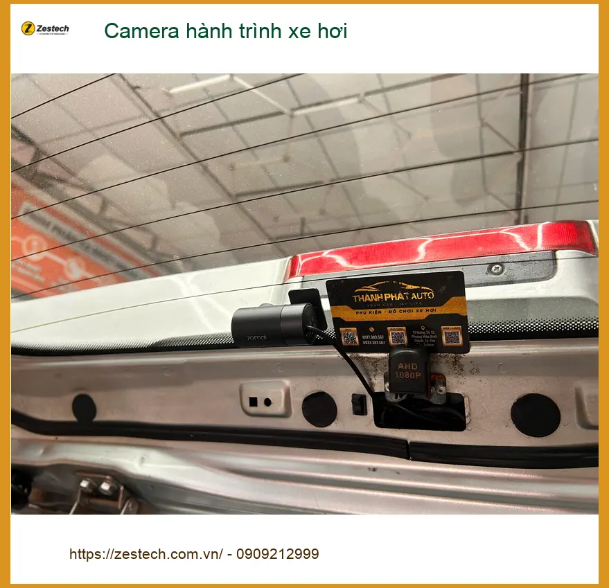 Chị Phương lắp Camera hành trình Hyundai Santa Fe Quận Phú Nhuận an toàn ảnh thực tế 3