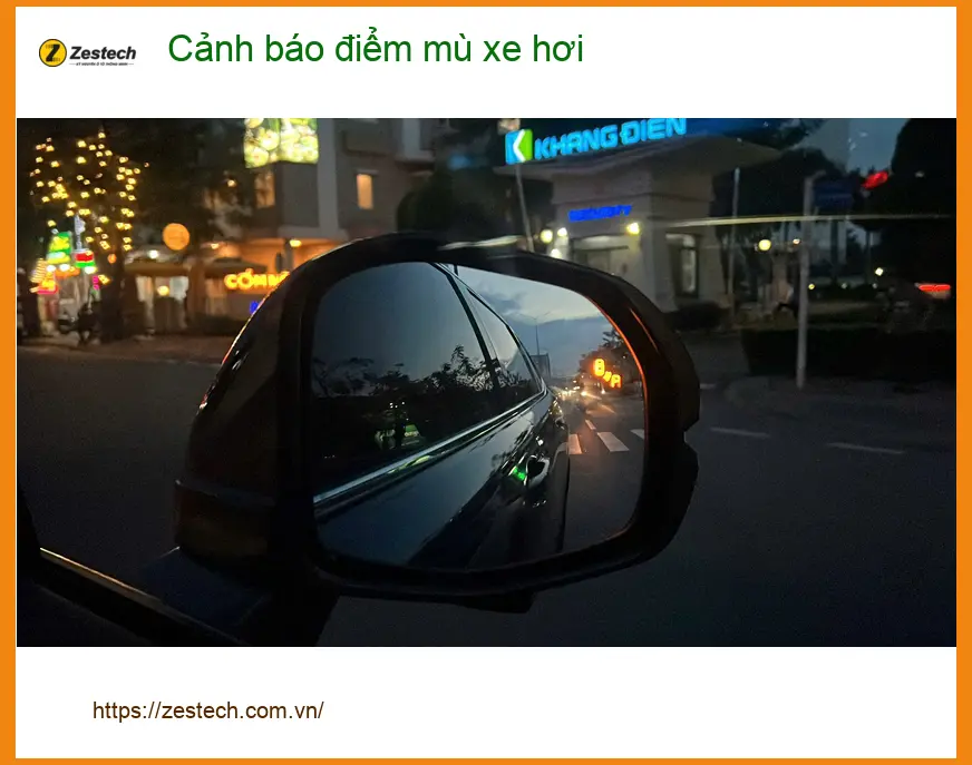 Chị Mai lắp cảnh báo điểm mù xe hơi Kia K3 tại Quận 9 để lái xe an toàn hơn