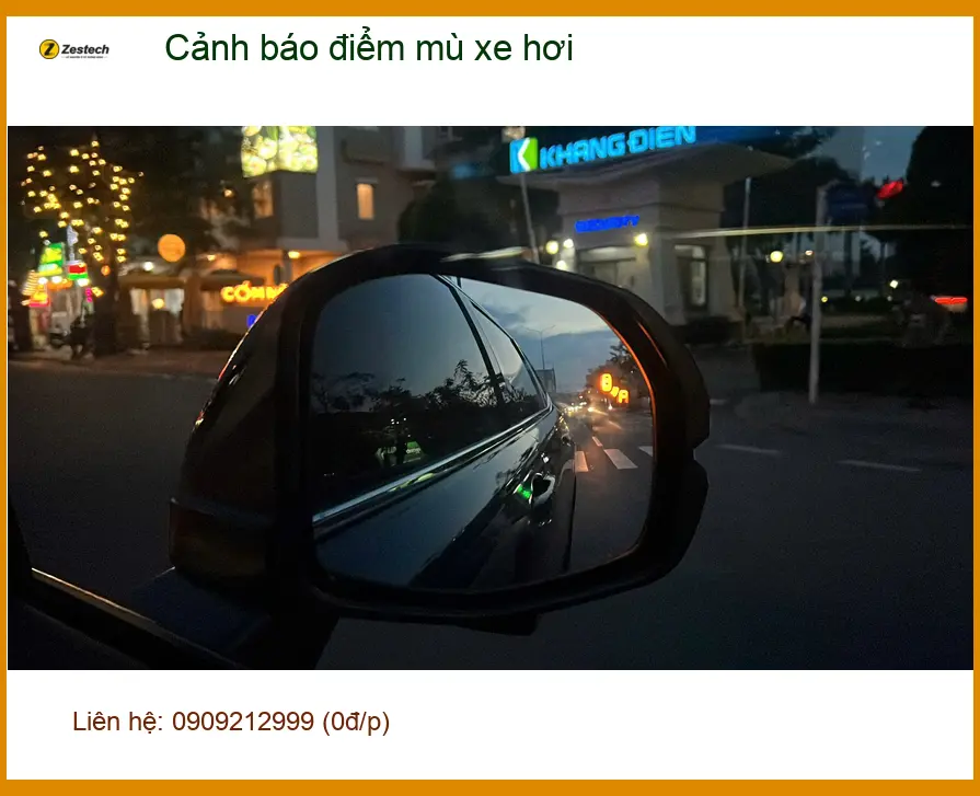 Anh Tấn lắp Cảnh báo điểm mù xe hơi Mazda CX-5 tại Quận Gò Vấp ảnh thực tế 4