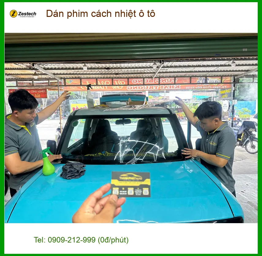 Anh Đức Anh dán phim cách nhiệt ô tô Hyundai Accent Quận 8 chống nóng gắt ảnh thực tế 5