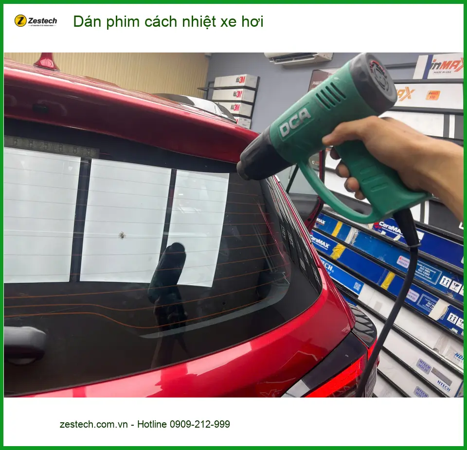 Anh Khôi dán phim cách nhiệt xe hơi Hyundai Creta tại Quận 2 trước mùa nắng nóng gay gắt ảnh thực tế 2