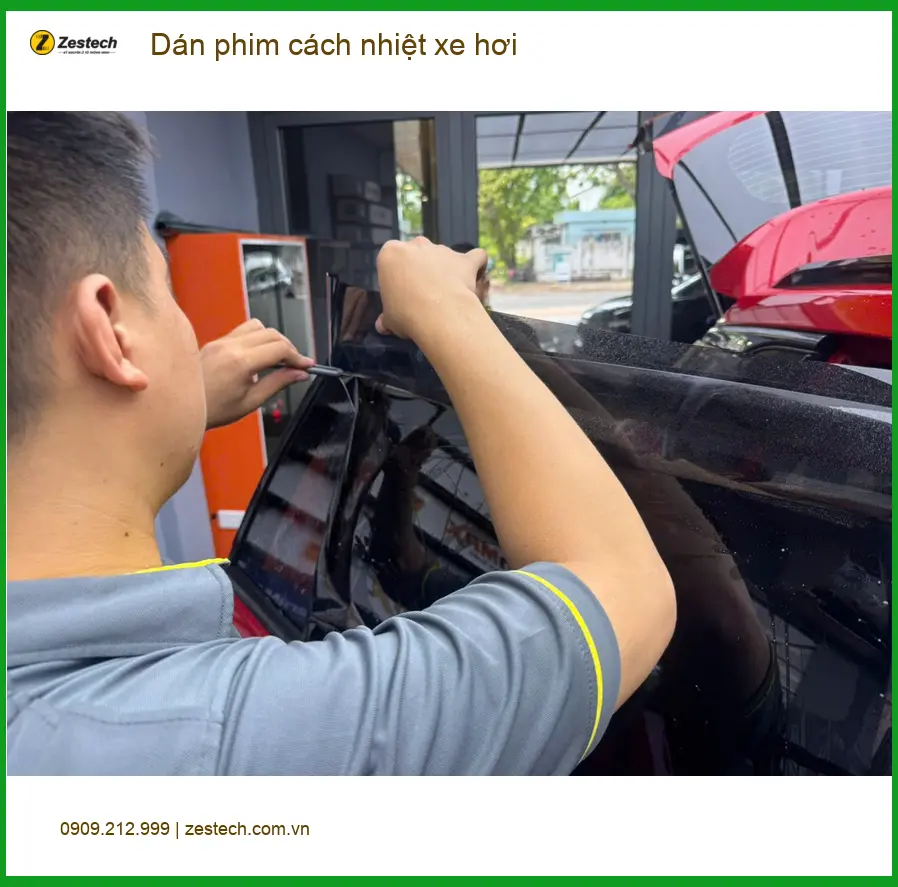 Anh Khôi dán phim cách nhiệt xe hơi Hyundai Creta tại Quận 2 trước mùa nắng nóng gay gắt ảnh thực tế 3